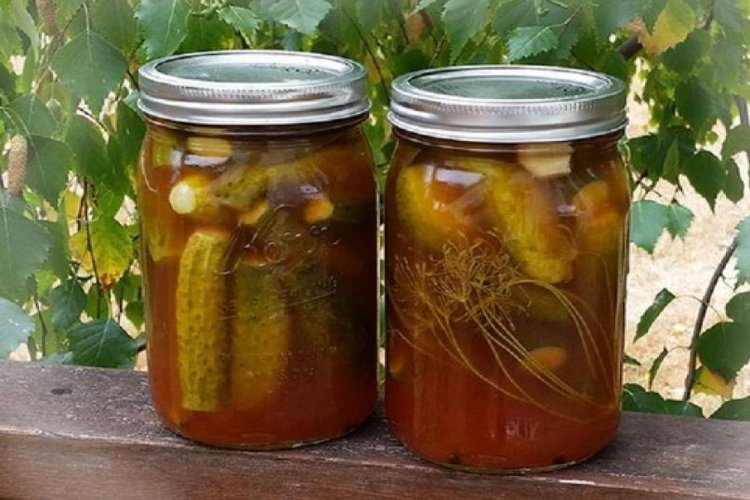 Огурцы с бальзамическим уксусом и кетчупом на зиму