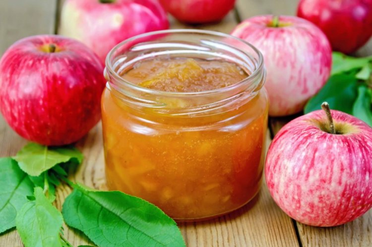 Джем из яблок на сковороде