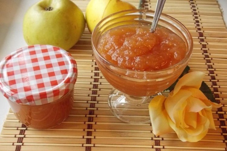 Джем из тертых яблок с лимоном
