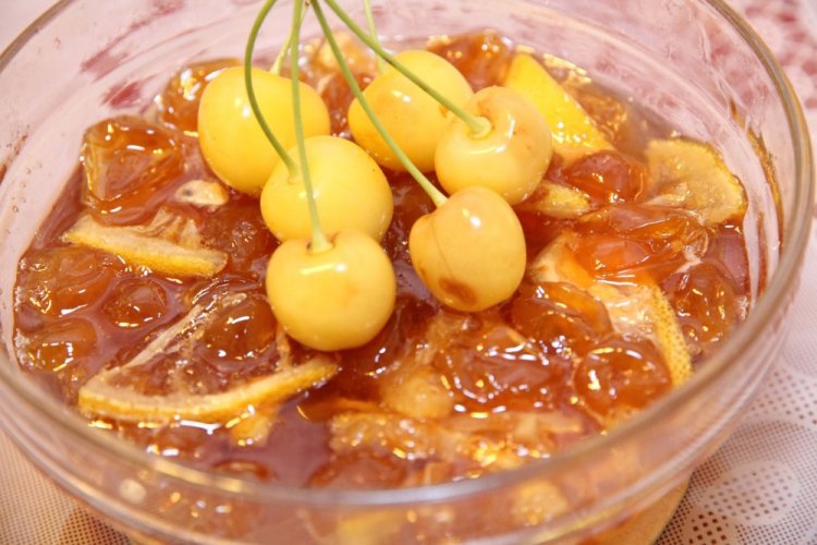 Джем из черешни без сахара