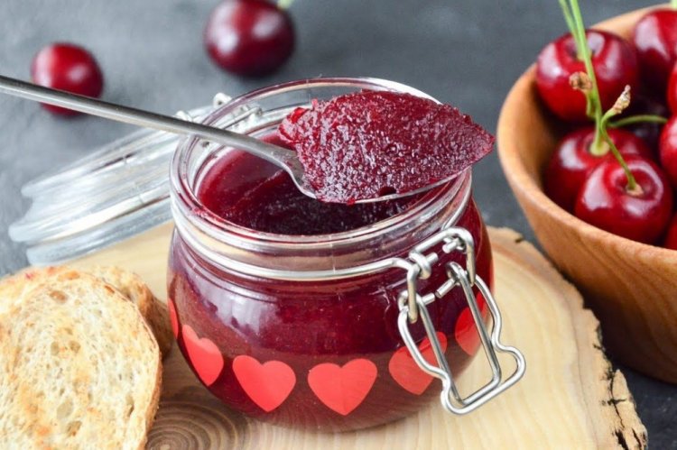 Джем из черешни с агар-агаром