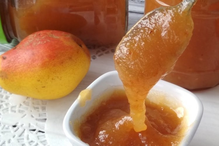 Повидло из груши и садовых фруктов