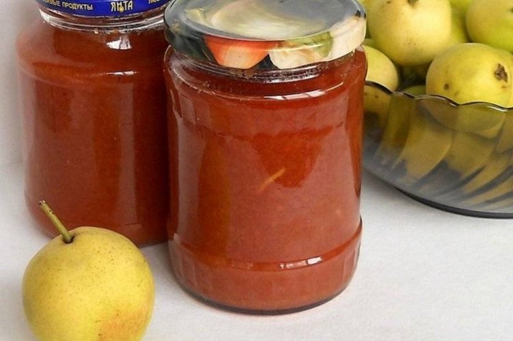 Повидло из груши с апельсином