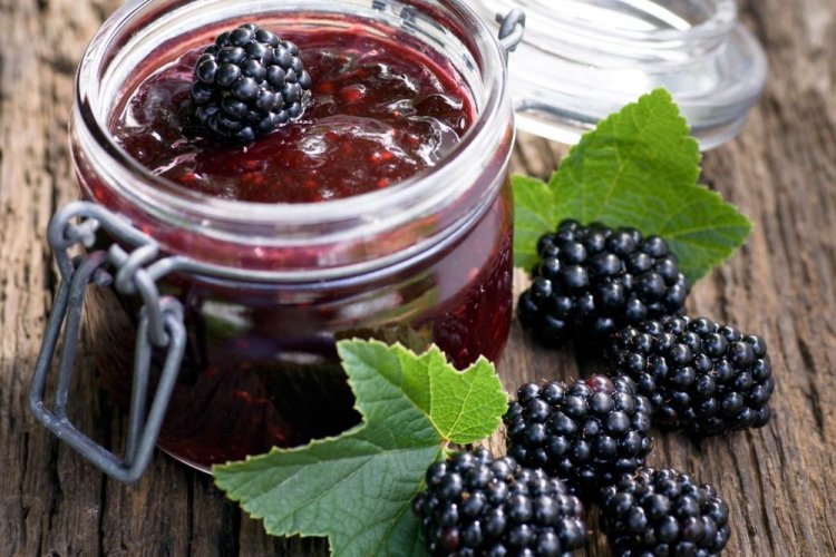 Варенье из ежевики с желатином