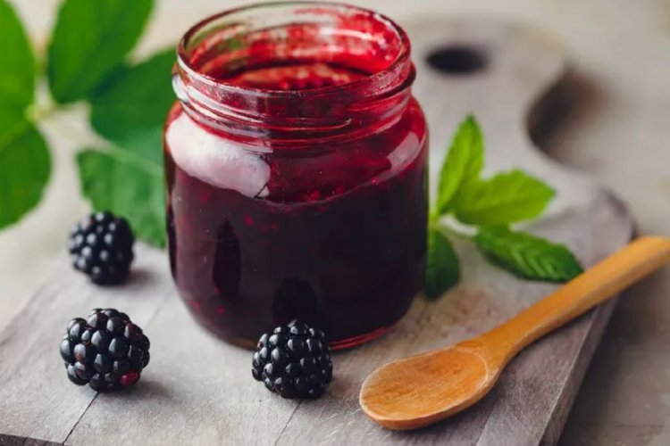 Варенье из ежевики с фруктозой