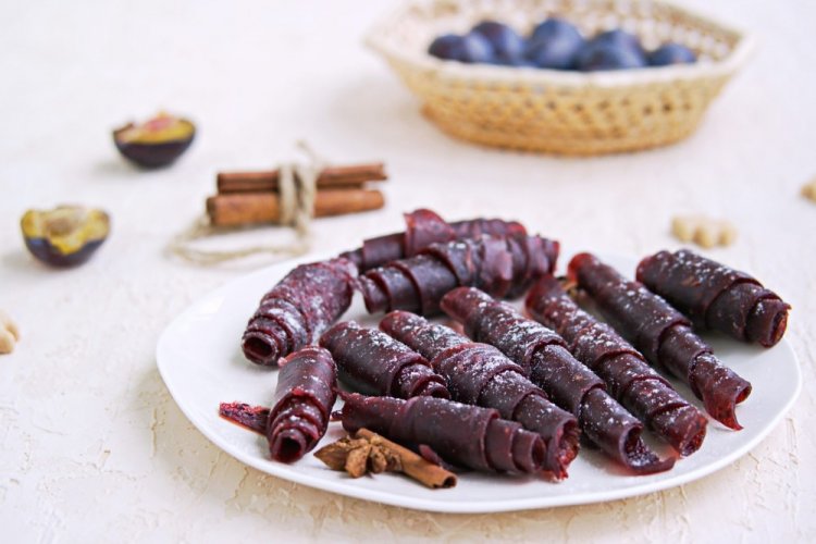 Пастила из сливы с бананом