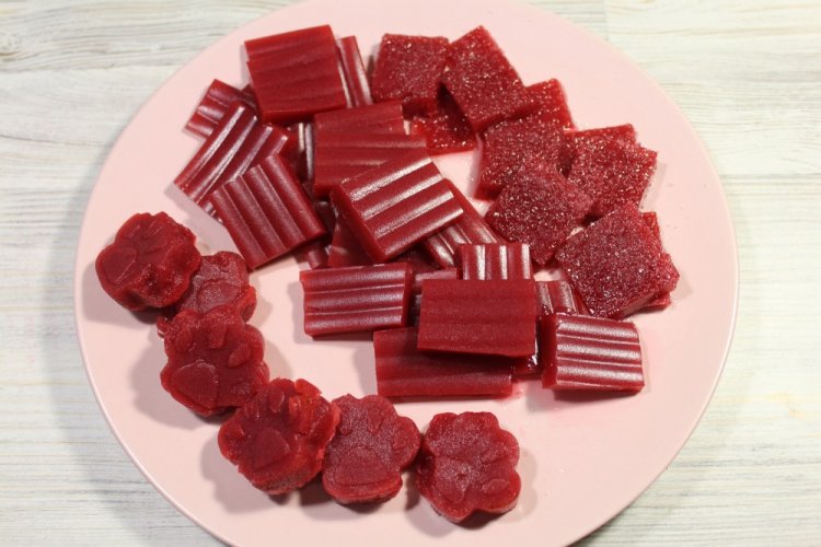 Мармелад из малины без сахара