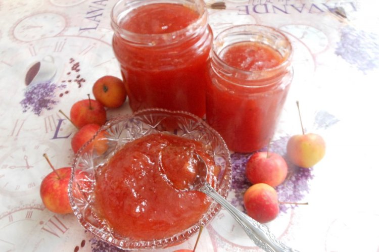 Повидло из ранеток целиком через сито