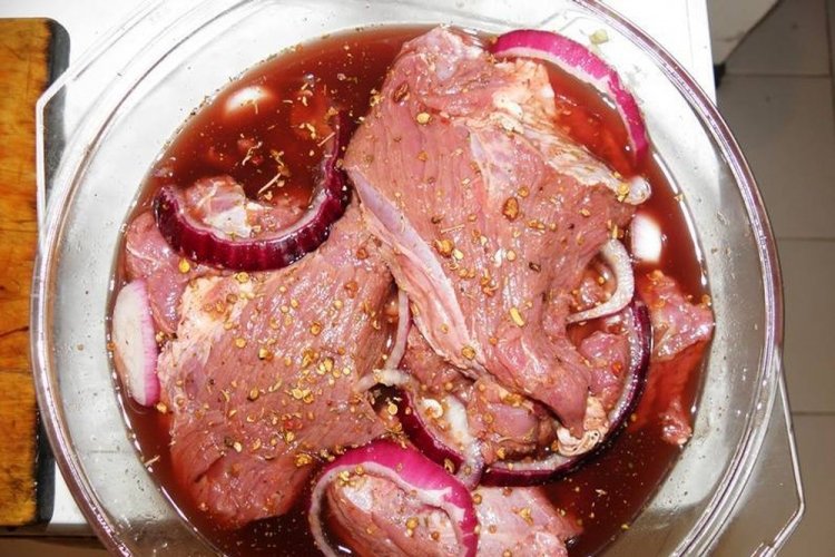 Гранатовый маринад для мяса