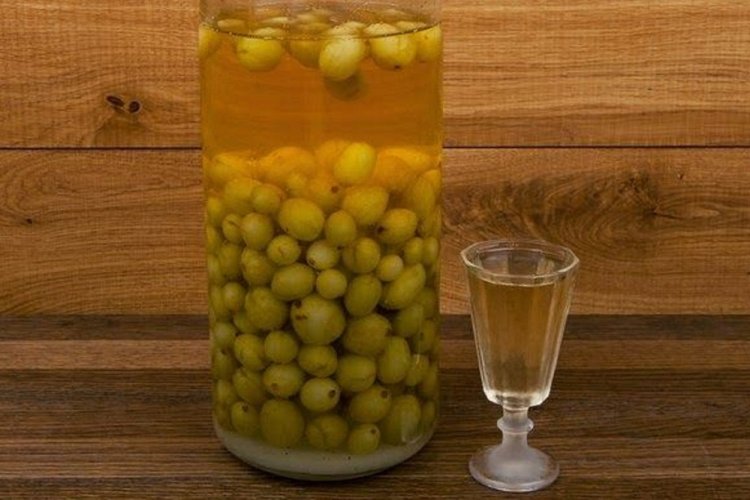 Наливка из крыжовника без спирта