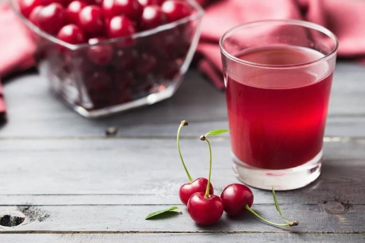 Морс из облепихи и вишни