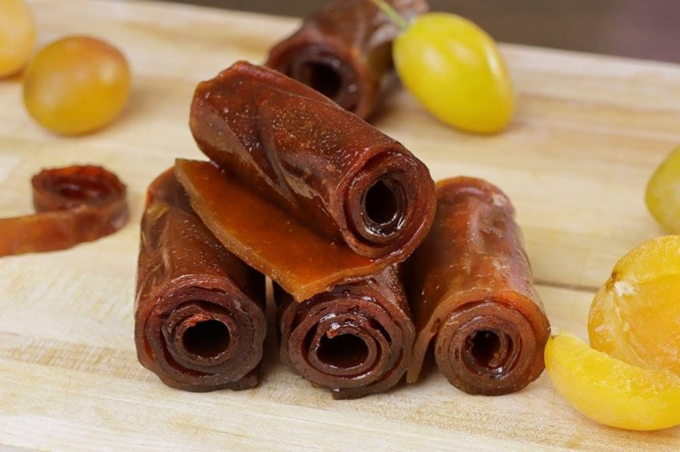 Пастила из алычи с медом