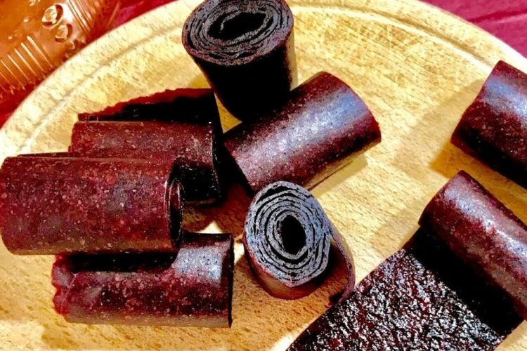 Пастила из алычи без варки