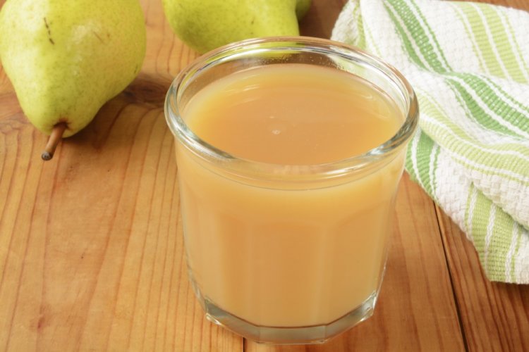Сок из яблок с грушами на зиму