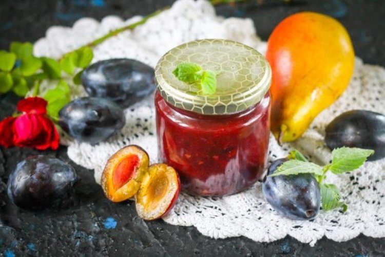 Варенье из груши и сливы