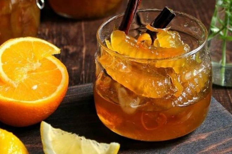 Варенье из арбузных корок с апельсинами и лимонами