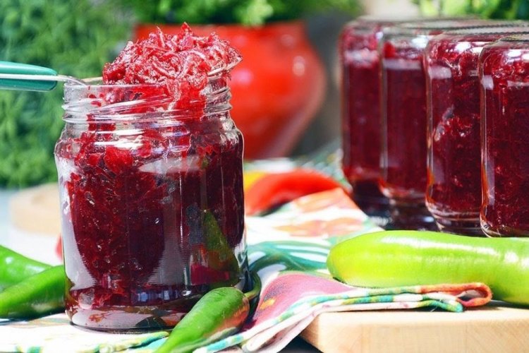 Заправка для борща с острым перцем на зиму