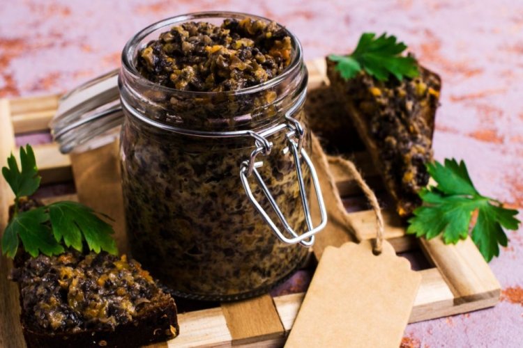 Икра из опят через мясорубку