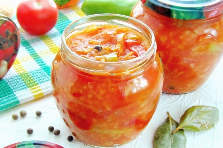 Салат с рисом «Завтрак туриста»