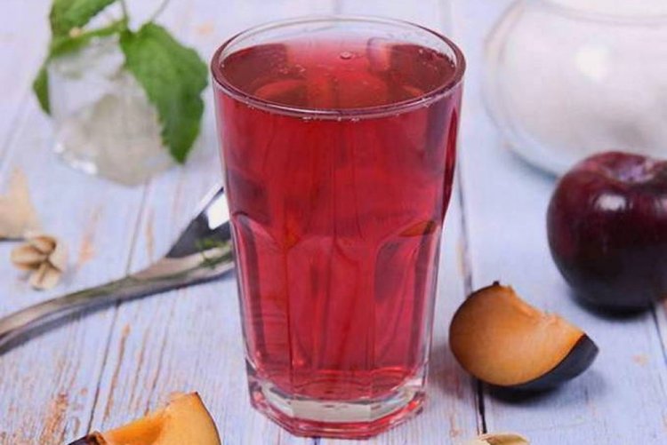 Компот из брусники и сливы на зиму