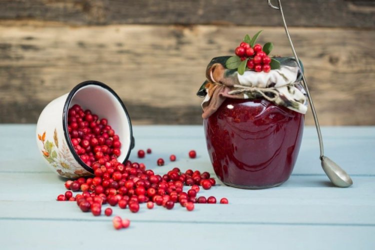 Джем из брусники с агар-агаром