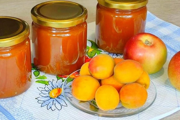 Повидло из яблок с абрикосами