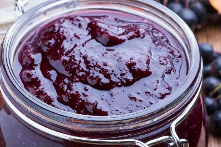 Повидло из черноплодной рябины на зиму
