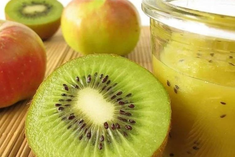 Варенье из яблок и киви