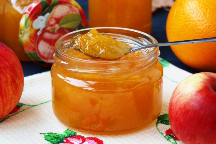 Варенье из яблок и апельсинов