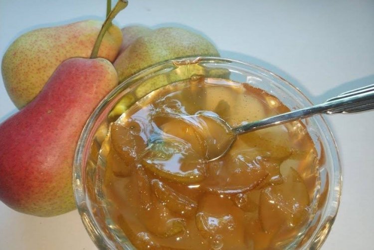 Варенье из груш в медовом сиропе
