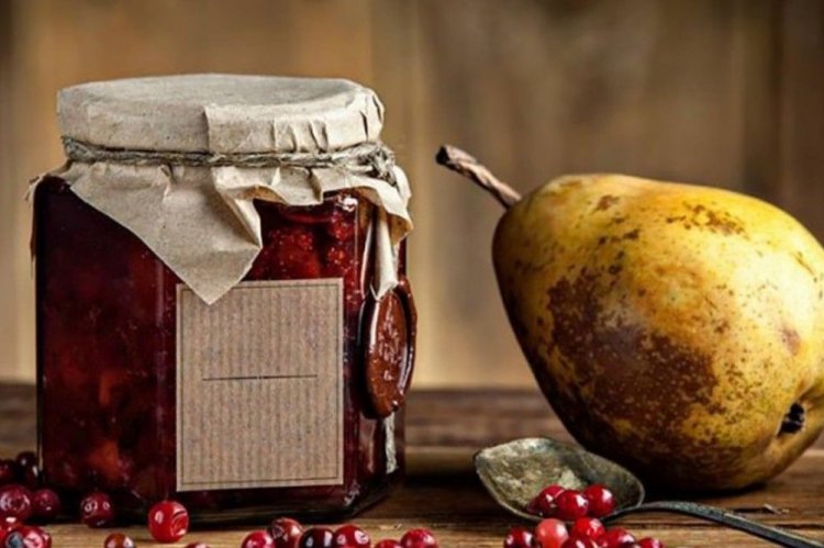 Варенье из груш с брусникой