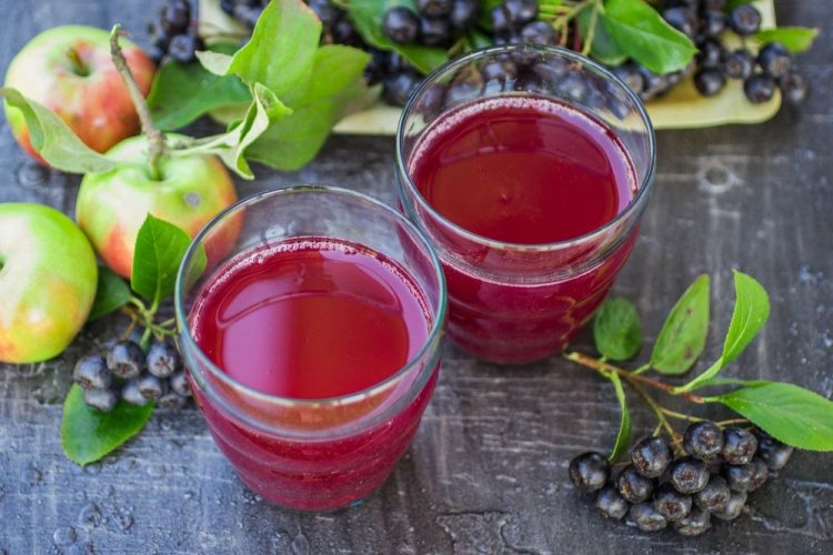 Вино из яблок и черноплодной рябины