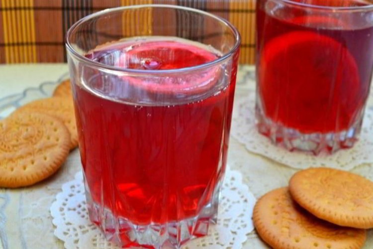 Компот из крыжовника с апельсинами и лимоном