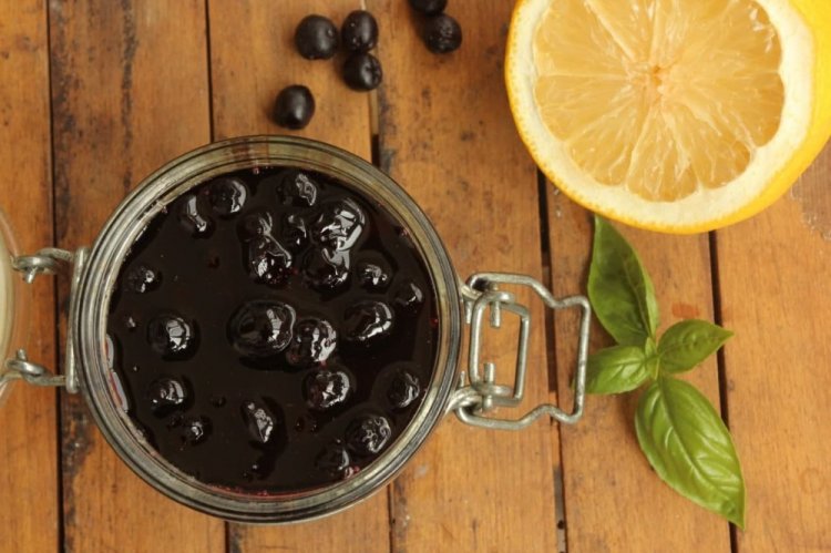 Варенье из черноплодной рябины с лимоном