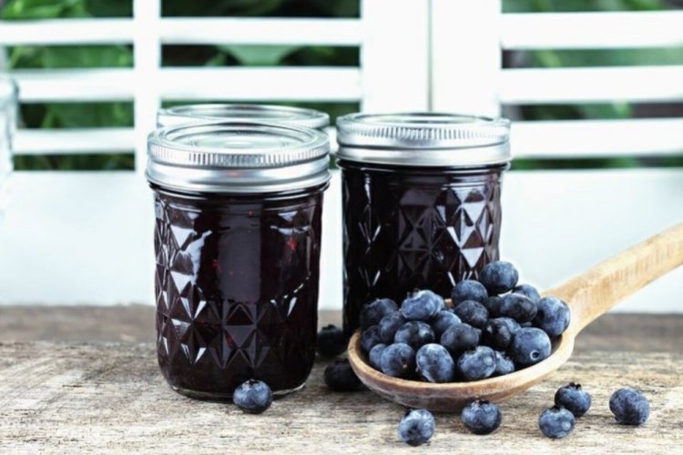 Черника в собственном соку на зиму в аэрогриле