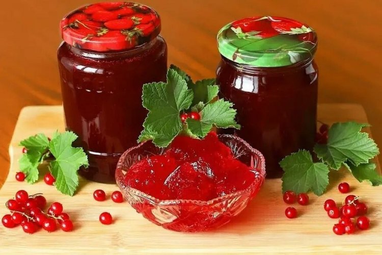 Желе из красной смородины без варки