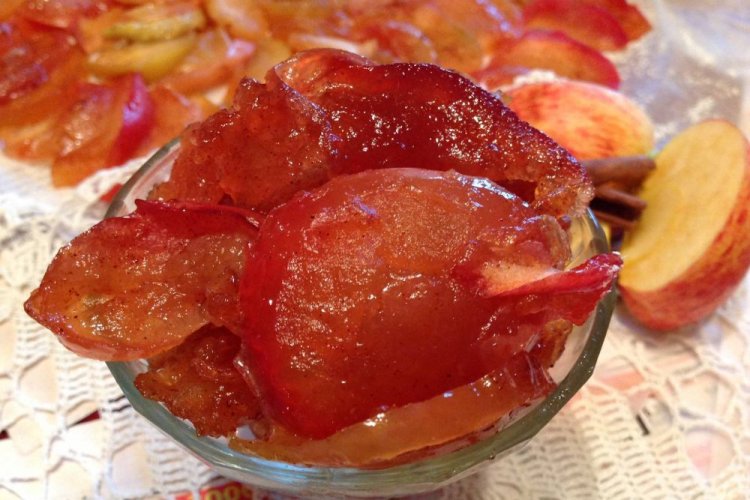 Варенье из яблок дольками без воды