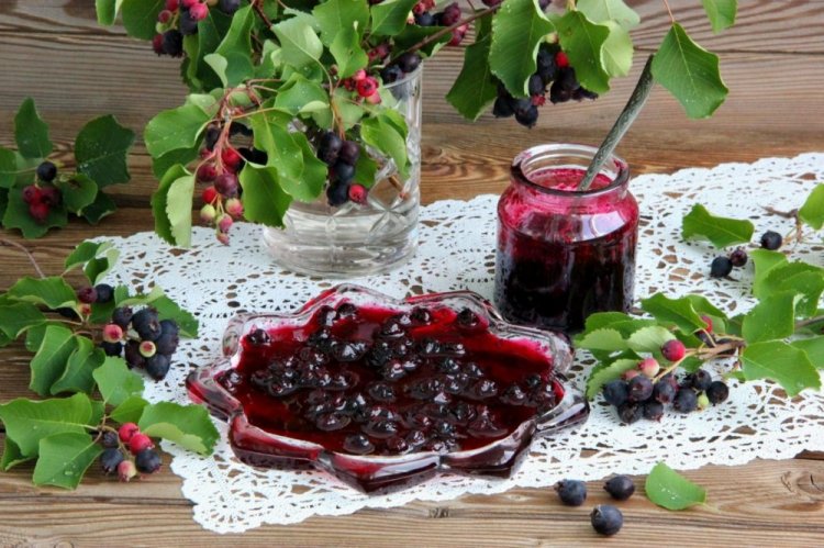 Варенье-пятиминутка из ирги