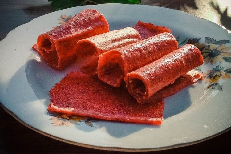 Пастила из помидоров и базилика