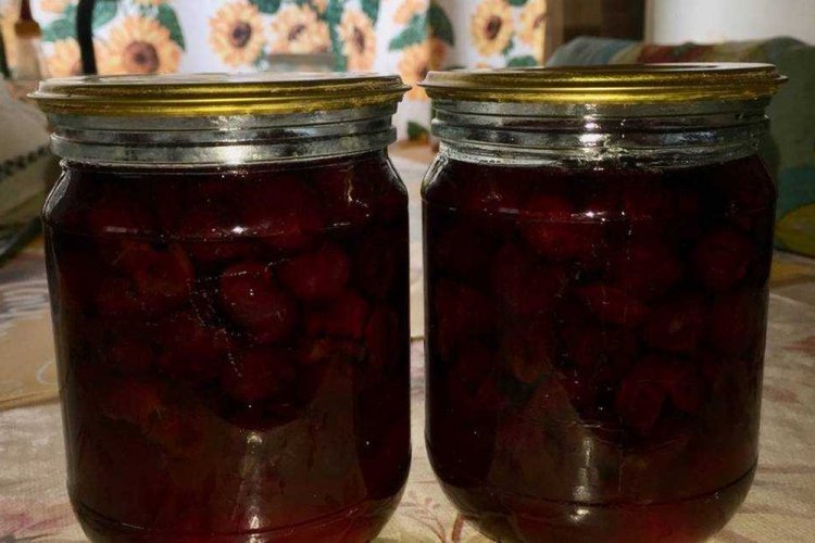 Терн в собственном соку на зиму