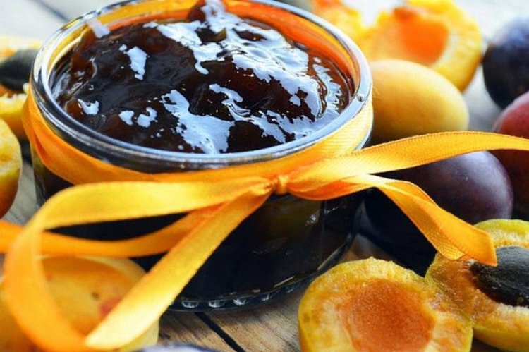 Варенье из абрикосов и терна на зиму