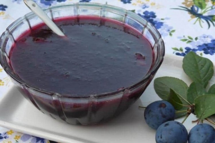 Джем из груши и терна с имбирем