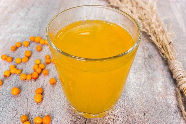 Компот из замороженной облепихи