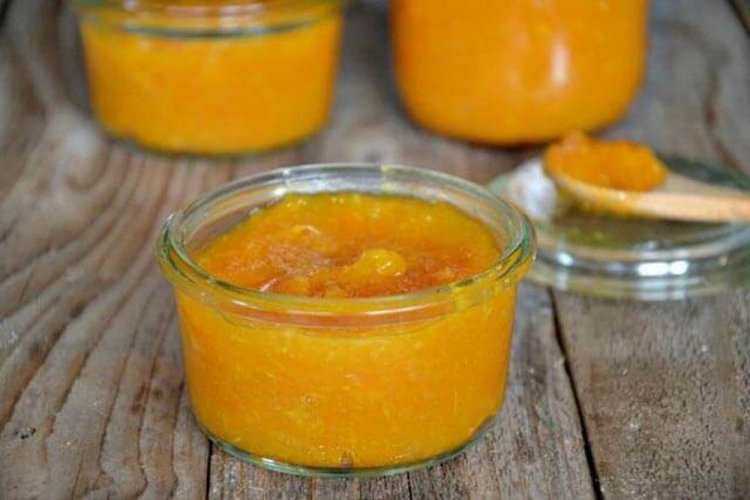 Соус их желтых помидоров с крахмалом на зиму