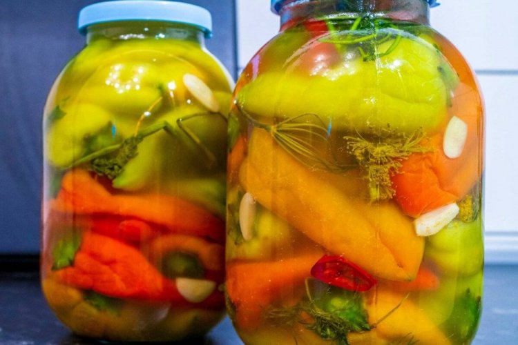Маринованный перец целиком на зиму