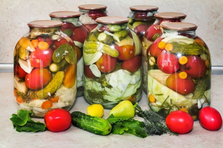 Овощное ассорти на зиму