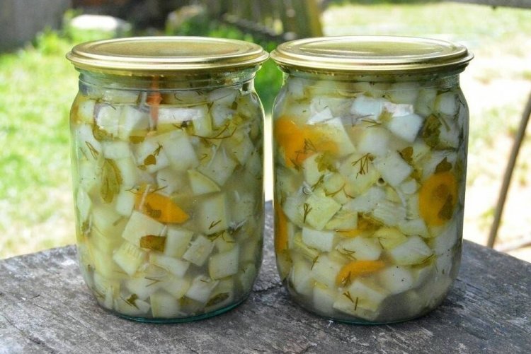 Соленые кабачки как грузди