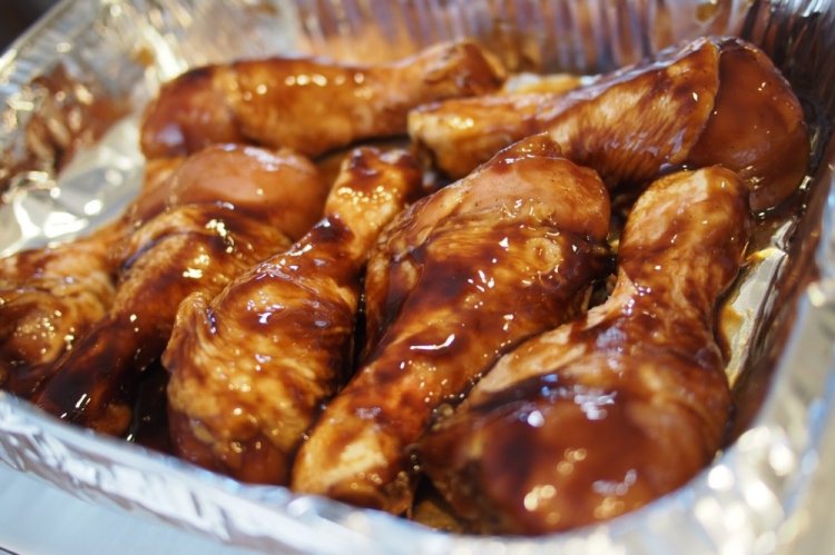 Маринад для куриных ножек в фольге