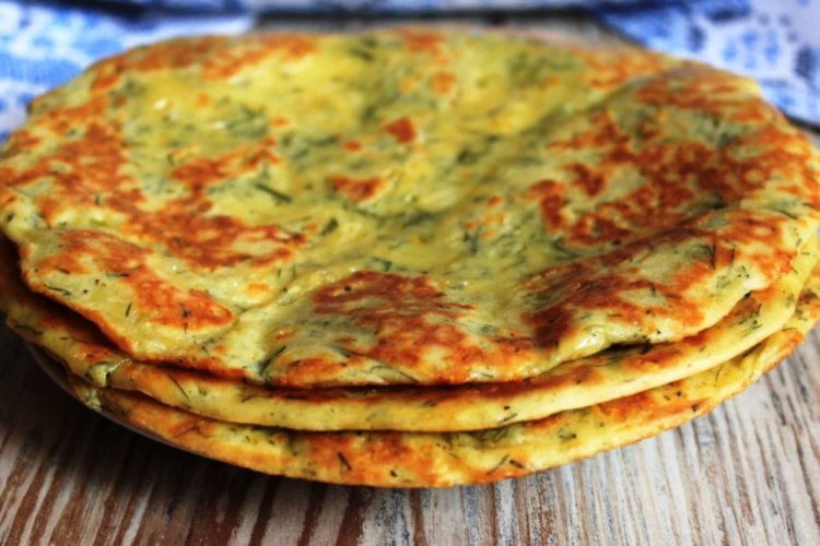 Лепешки из кабачков с морковью