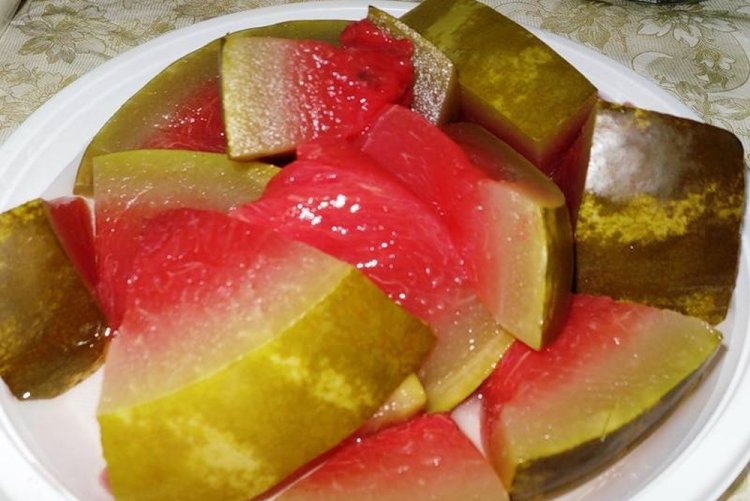 Маринованные арбузы с горчицей на зиму